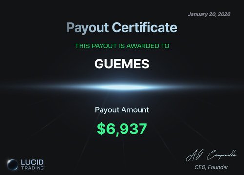 payout screenshot